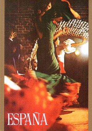 POSTAL PV05468: Carteles Turisticos de España. Bailando flamenco