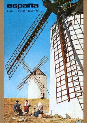 POSTAL PV05469: Carteles Turisticos de España. La Mancha