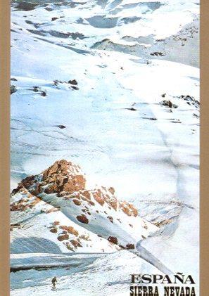 POSTAL PV05471: Carteles Turisticos de España. Sierra Nevada