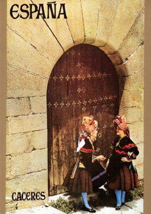 POSTAL PV05472: Carteles Turisticos de España. Caceres