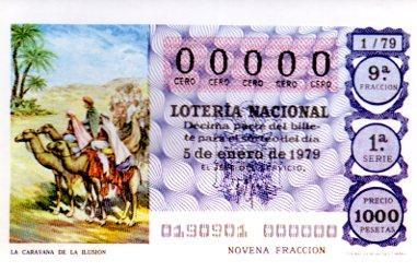 POSTAL PV05533: Decimo Sorteo del Niño. Año 1979