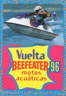 POSTAL PV05510: Publicidad Vuelta Beefeayer 96 motos acuaticas