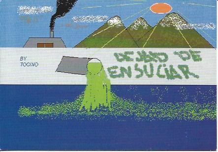 POSTAL A3858: El Agua, por Alvar Garay