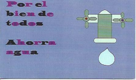 POSTAL A3859: El Agua, por Ignacio  Castillo y David Carretero