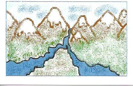 POSTAL A3865: El Agua, por Elvira Baginsca