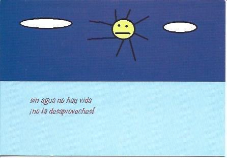 POSTAL A3867: El Agua, por Borja Pascual