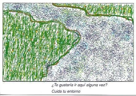 POSTAL A3869: El Agua, por Isabel Perez
