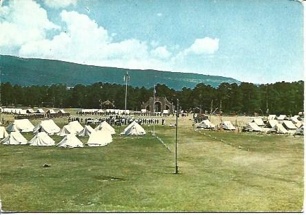 POSTAL A3902: Campamento Nacional Francisco Franco en Covaleda, Soria