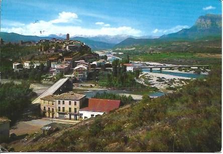 POSTAL A3907: Vista general de Ainsa