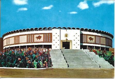 POSTAL A3917: Plaza de toros Las Palomas en Algeciras