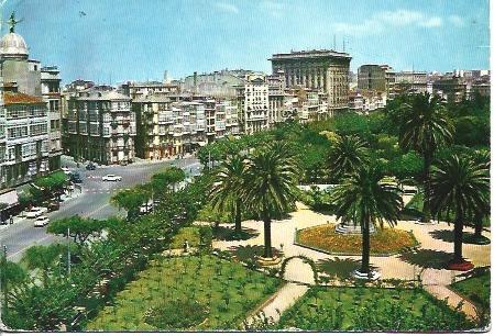 POSTAL A3769: Parque en La Coruña