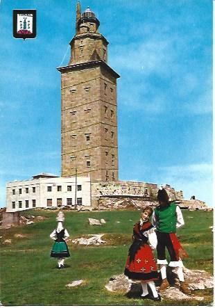 POSTAL A3773: Torre de Hercules en La Coruña