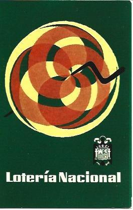 POSTAL A3784: Cartel Loteria de Ignacio Vizcaino