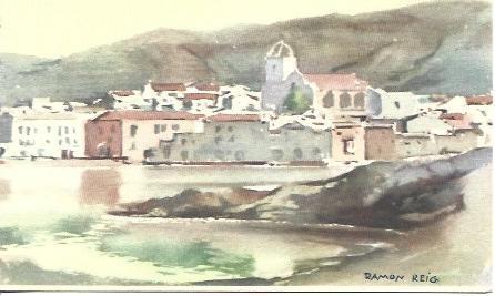 POSTAL A3808: Ramon Reig. El Port de la Selva