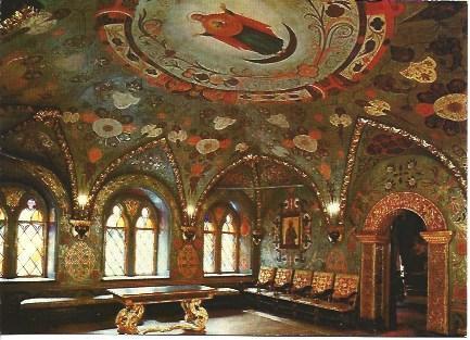 POSTAL A3795: Palacio Tenem. Moscu