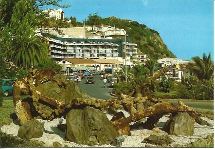 POSTAL A4066: Detalle del puerto de Blanes