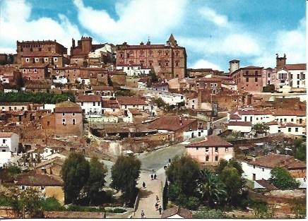 POSTAL A4067: Vista parcial de Caceres