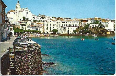 POSTAL A4078: Detalle de Cadaques