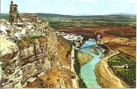 POSTAL A3964: Corte de la Peña en Arcos de la Frontera
