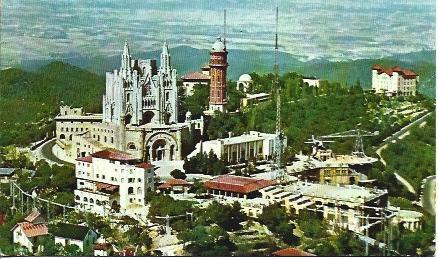 POSTAL A3997: Panoramica del Tibidabo de Barcelona
