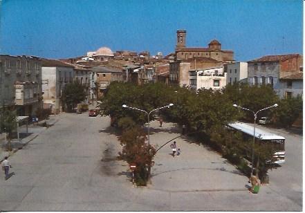 POSTAL A4009: Plaza Catalunya en Batea, Tarragona