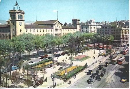 POSTAL A3992: Barcelona. Plaza de la Universidad