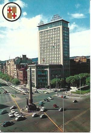 POSTAL A3973: Plaza de la Victoria en Barcelona