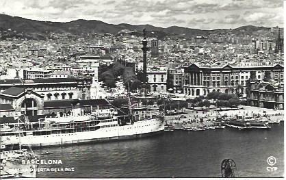 POSTAL A3985: Frente Maritimo de Barcelona