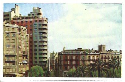 POSTAL A3982: Plaza Urquinaona de Barcelona