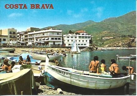 POSTAL A3735: Playa de Colera, Costa Brava