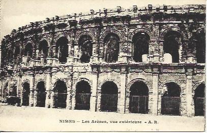 POSTAL A3497: Exterior de Les Arenes de Nimes