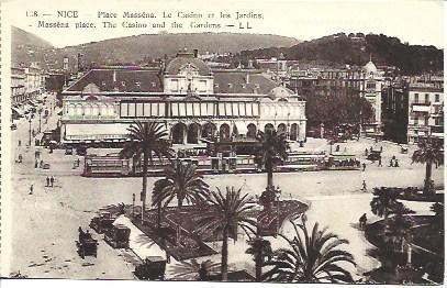 POSTAL A3471: Place Massena de Niza