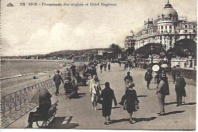 POSTAL A3475: Hotel Negresco en Niza