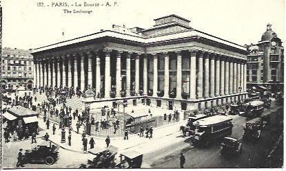 POSTAL A3531: Bolsa de Paris