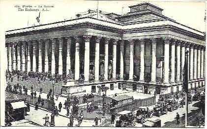 POSTAL A3534: Paris. La Bourse