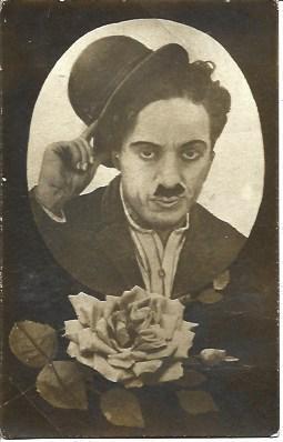 POSTAL A3403: Charles Chaplin