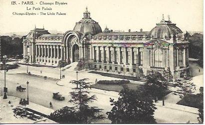 POSTAL A3549: Le Petit Palais de Paris