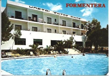 POSTAL A3668: Hostal Entre Pinos en Formentera
