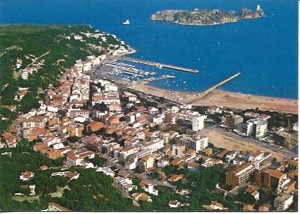 POSTAL A3644: L'Estartit. Vista aerea