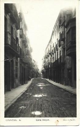 POSTAL A3723: Calle Mayor de Cervera