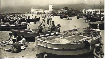 POSTAL A3707: Barcas en Castelldefels