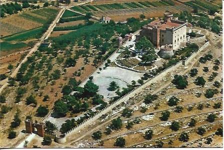 POSTAL A3710: Vista aerea del Castillo de Castelldefels