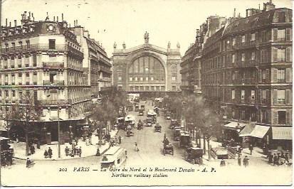 POSTAL A3576 : Boulevard Denain en Paris
