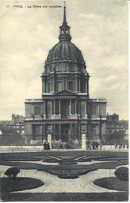 POSTAL A3552: Paris. Dome des Invalides