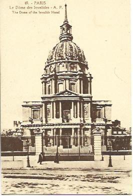 POSTAL A3553: Dome Hotel des Invalides de Paris