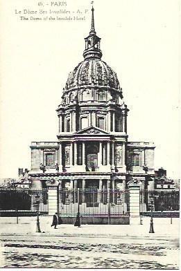 POSTAL A3554: Paris. Hoyel des Invalides