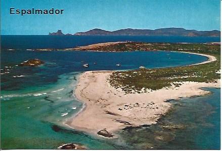 POSTAL A3621: Playa Espalmador en Formentera