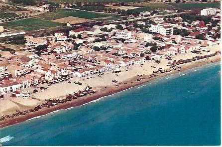 POSTAL A4110: Vista aerea de Calafell, Tarragona