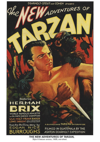 Poster DIN 4 numero 1024: The New Adventures of Tarzan, 1935: Herman Brix