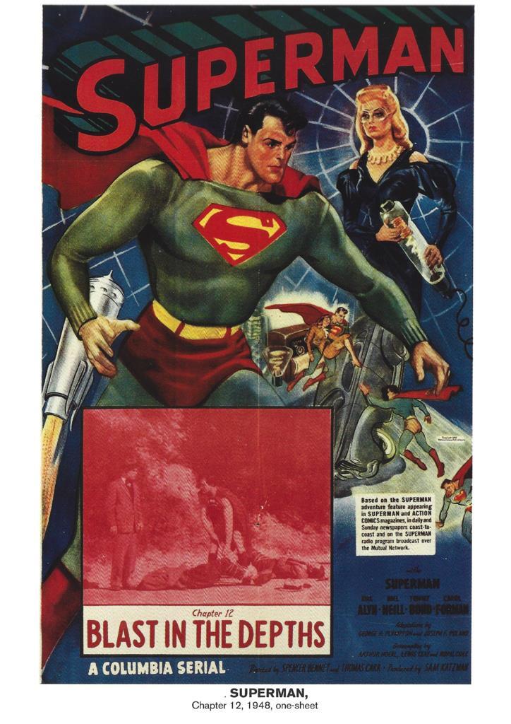 Poster DIN 4 numero 1044: Superman, chapter 12, 1948: Blast in the Depths